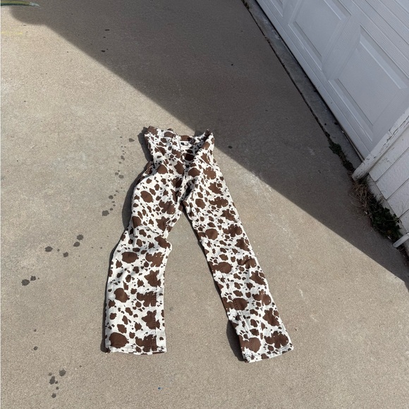 Rock & Roll Cowgirl Brown and Cream Pants - Picture 7 of 7